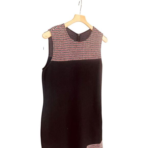 St. John Martinique Tweed Knit Sheath Dress - Picture 4 of 12